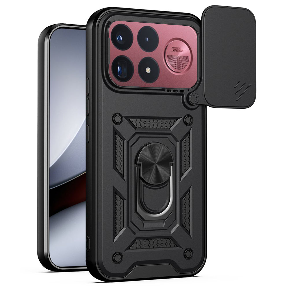 Case for Xiaomi Poco F9 Ultra, Techsuit, CamShield, Black