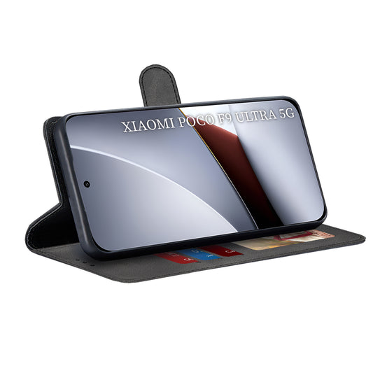 Калъф за Xiaomi Poco F9 Ultra, Techsuit, Diary Book, черен