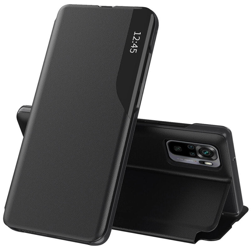 Калъф за Xiaomi Poco M5s / Redmi Note 10S / Note 10, Techsuit, eFold, Черен