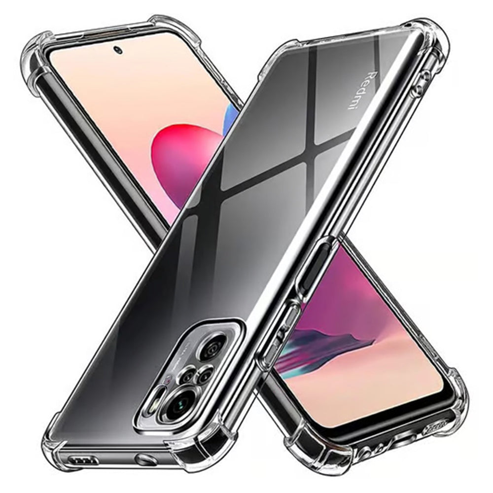 Калъф за Xiaomi Poco M5s / Redmi Note 10S / Note 10, Techsuit, противоударен прозрачен