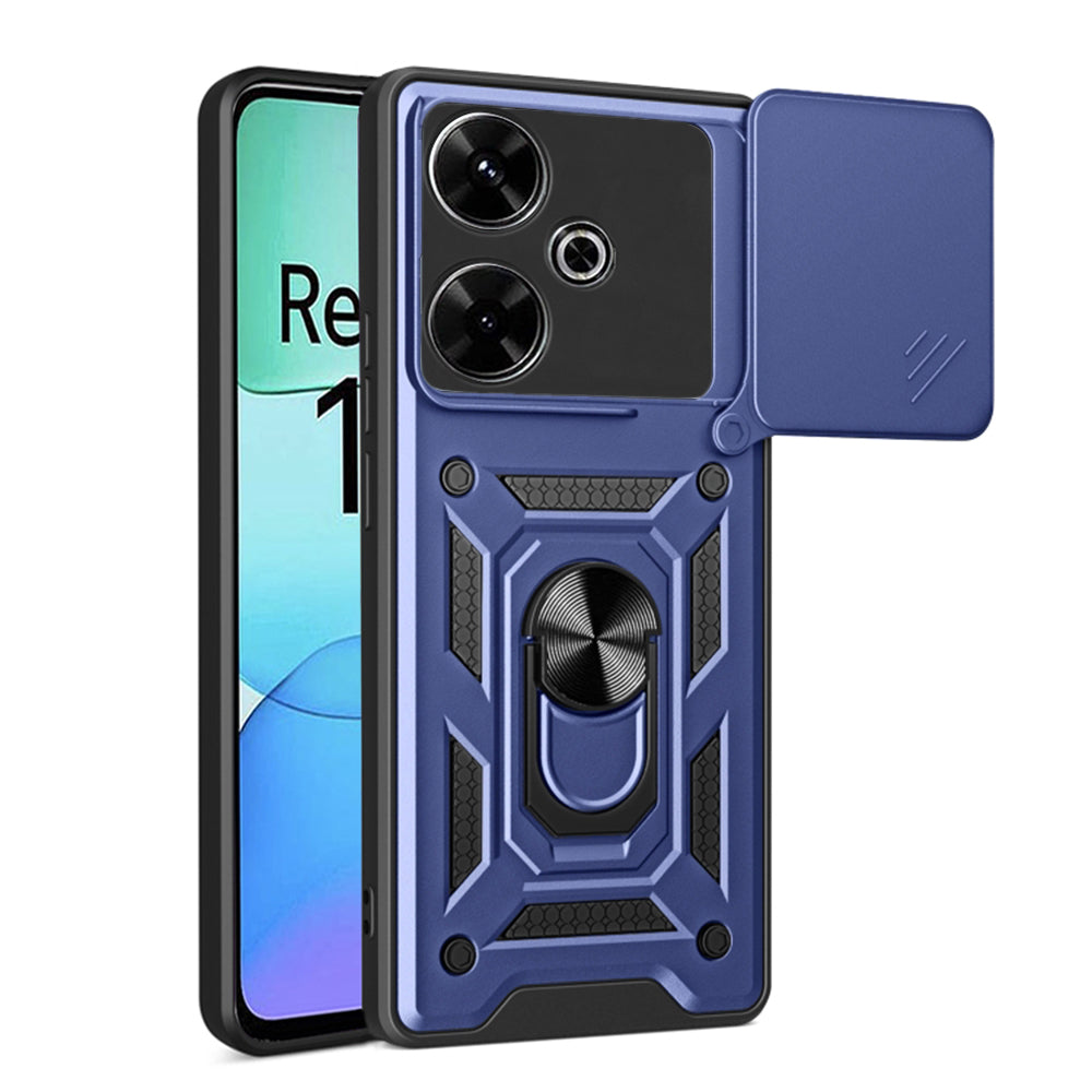 Калъф за Xiaomi Poco M6 4G / Redmi 13, Techsuit, CamShield, Син