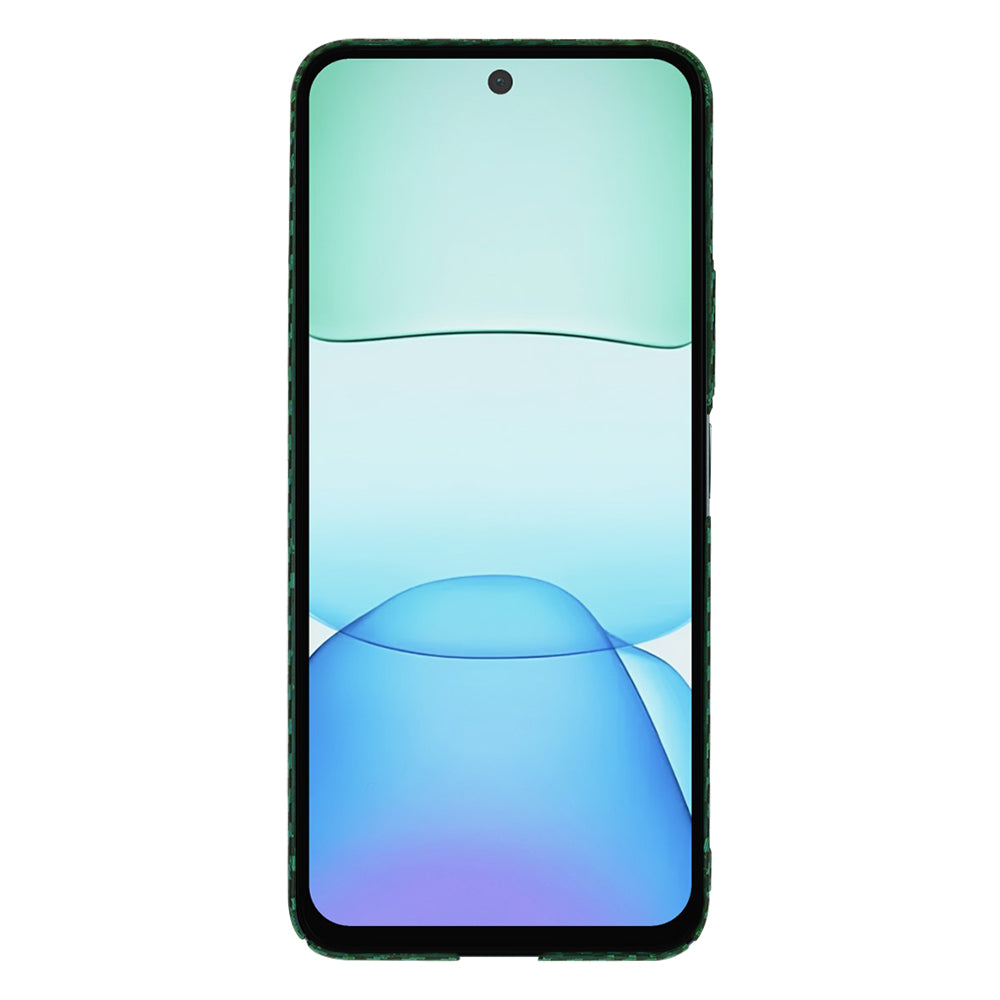 Калъф за Xiaomi Poco M6 4G / Redmi 13, Techsuit, Carbonite FiberShell, Зелен