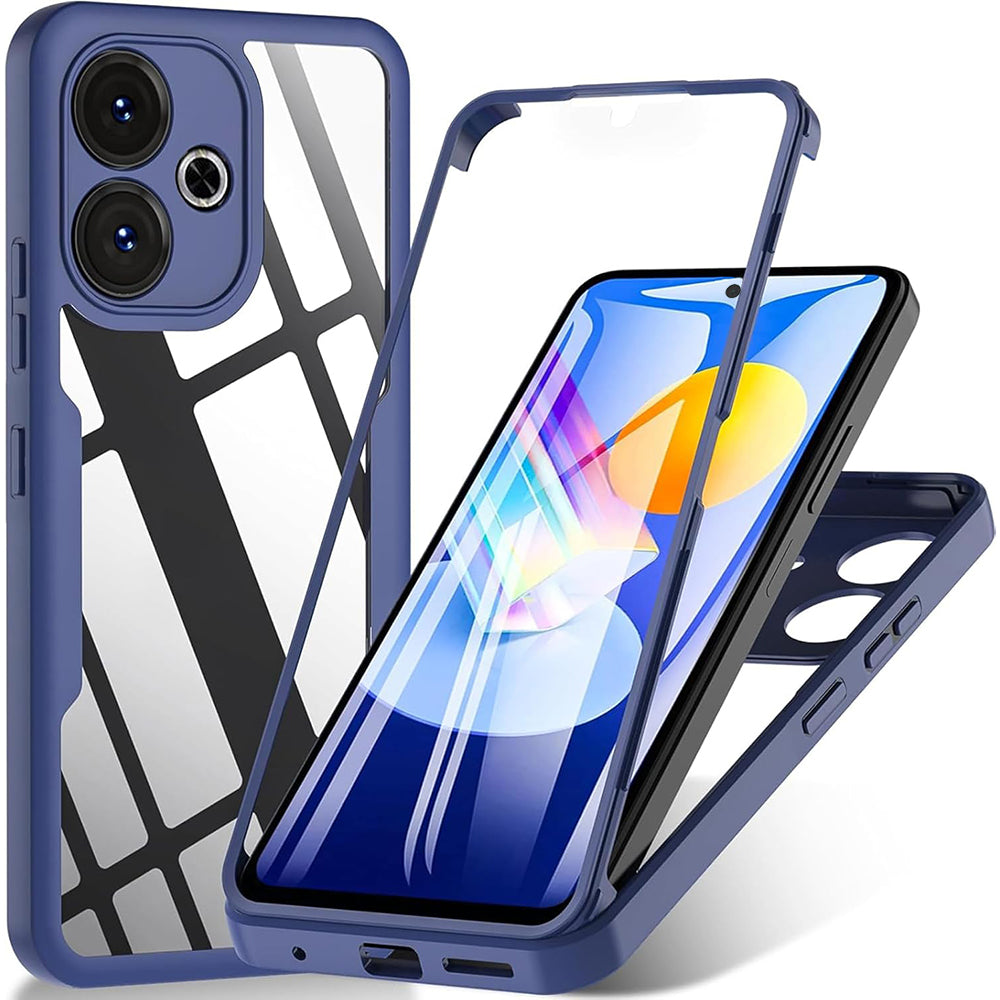 Калъф за Xiaomi Poco M6 4G / Redmi 13, Techsuit, ColorVerse 360, Син