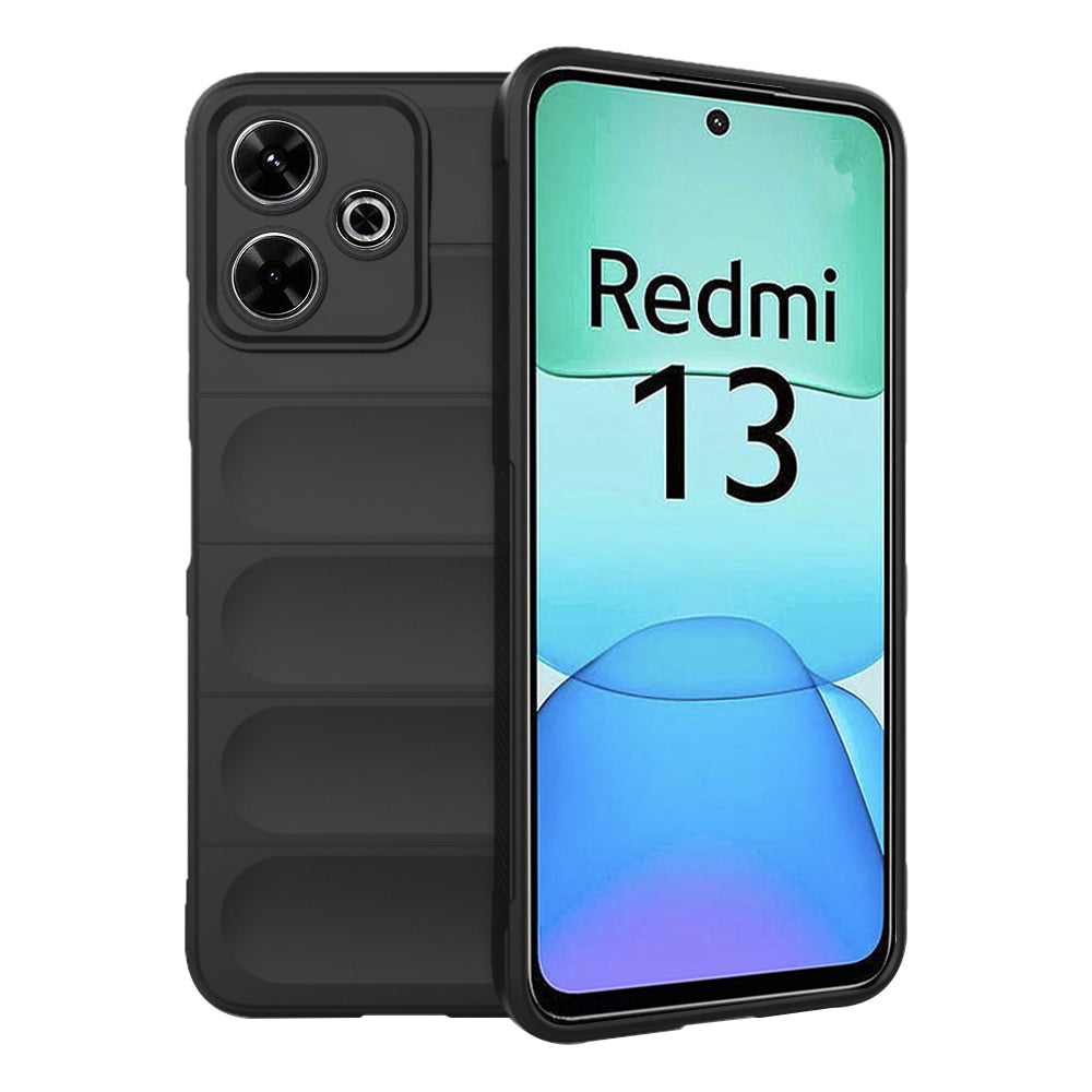 Калъф за Xiaomi Poco M6 4G / Redmi 13, Techsuit, Magic Shield, Черен