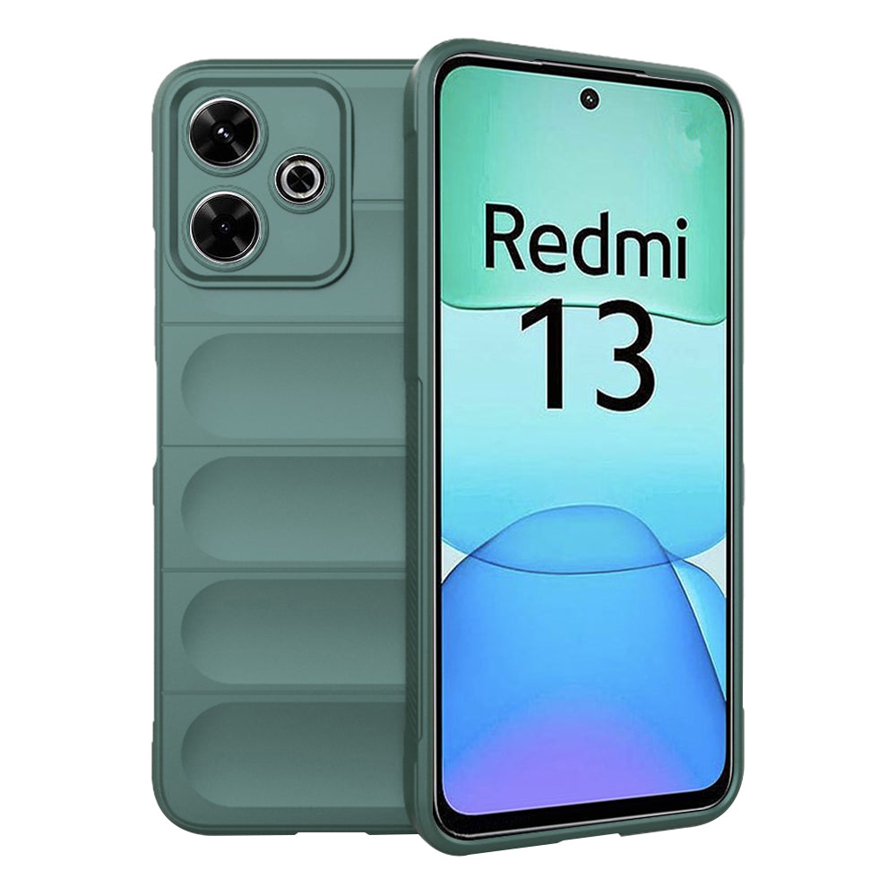 Калъф за Xiaomi Poco M6 4G / Redmi 13, Techsuit, Magic Shield, Зелен