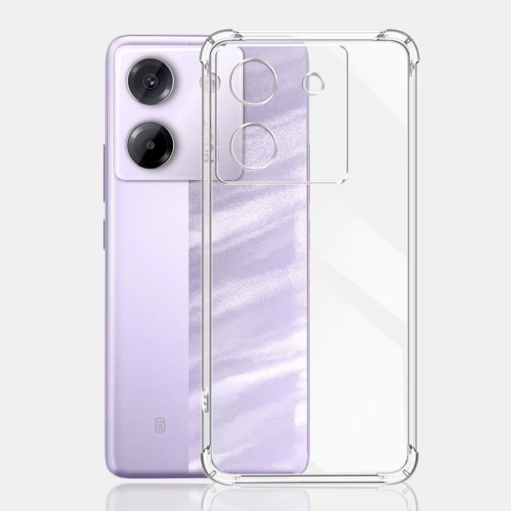 Калъф за Xiaomi Poco M7 Pro 5G, Techsuit, Shockproof Clear, Прозрачен