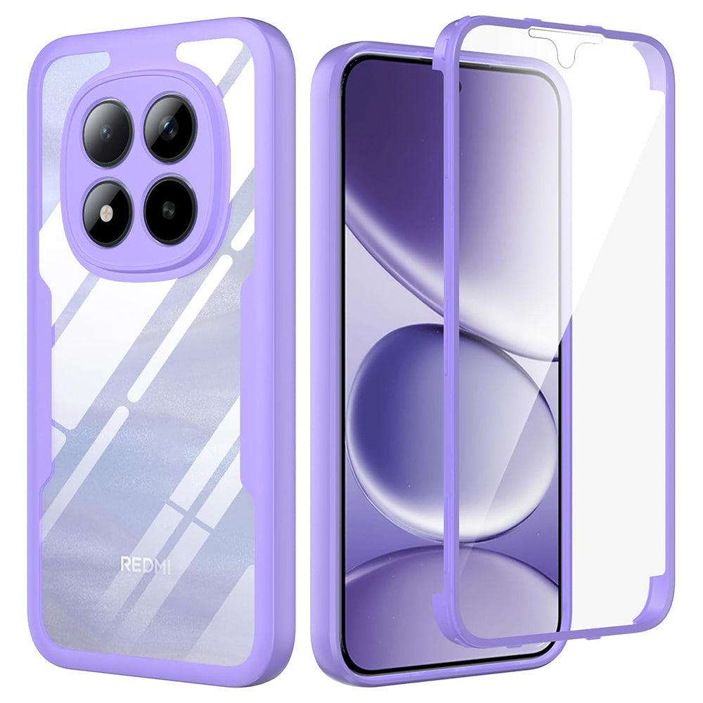 Калъф за Xiaomi Poco M8 Pro / Redmi Note 15 Pro+ 5G, Techsuit, ColorVerse 360, Лилав