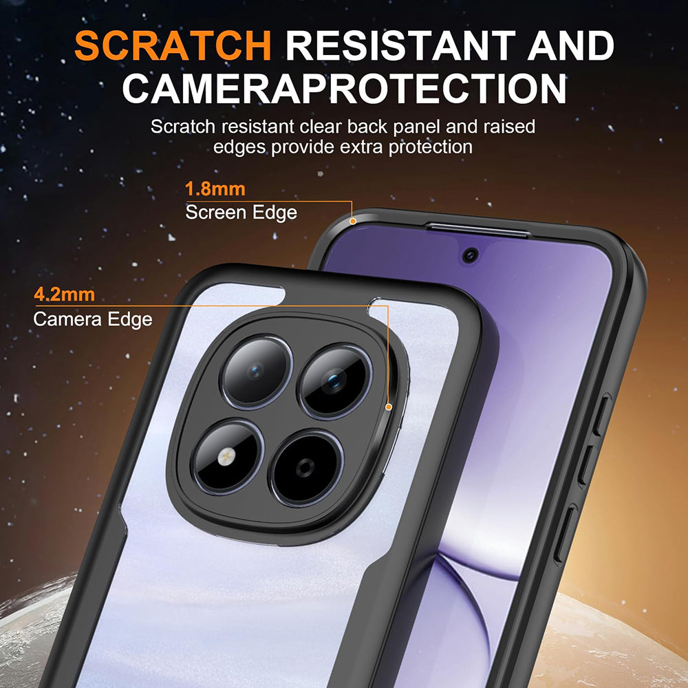 Калъф за Xiaomi Poco M8 Pro / Redmi Note 15 Pro+ 5G, Techsuit, ColorVerse 360, Черен