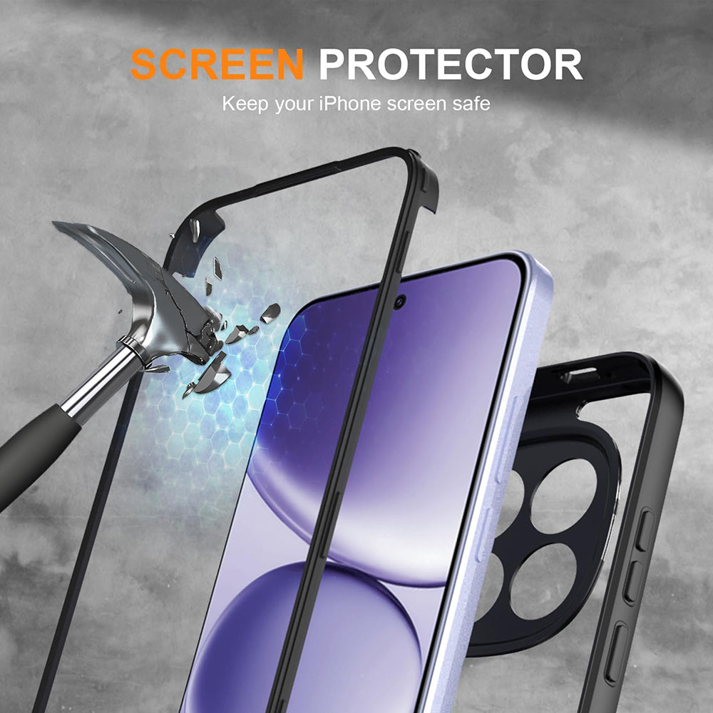 Калъф за Xiaomi Poco M8 Pro / Redmi Note 15 Pro+ 5G, Techsuit, ColorVerse 360, Черен