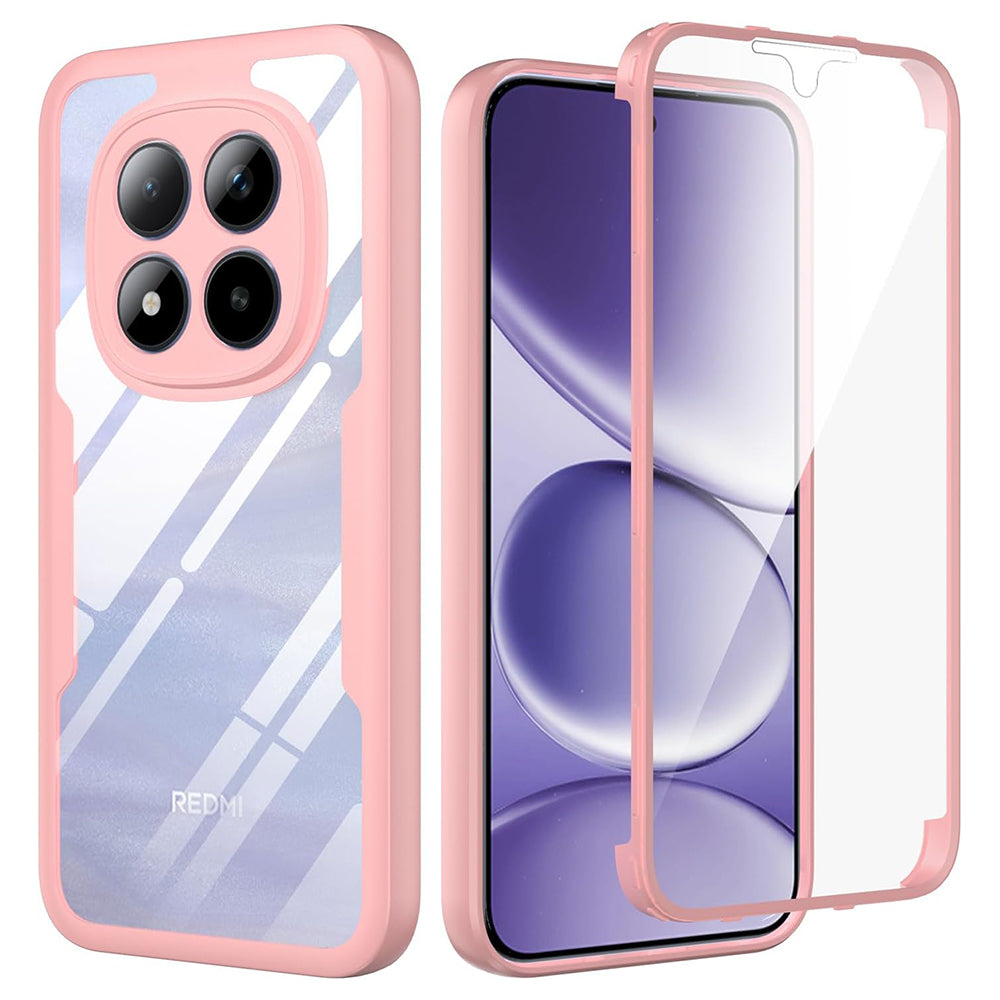 Калъф за Xiaomi Poco M8 Pro / Redmi Note 15 Pro+ 5G, Techsuit, ColorVerse 360, Розов
