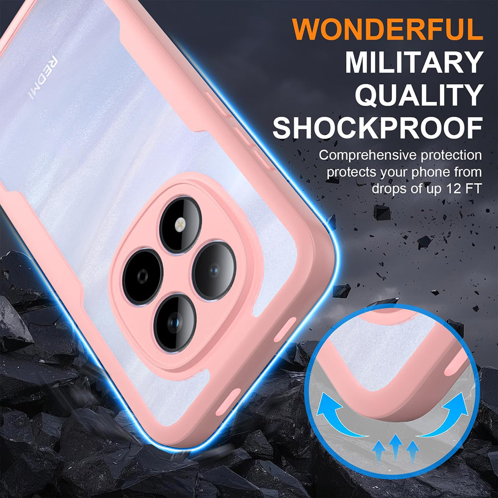 Калъф за Xiaomi Poco M8 Pro / Redmi Note 15 Pro+ 5G, Techsuit, ColorVerse 360, Розов