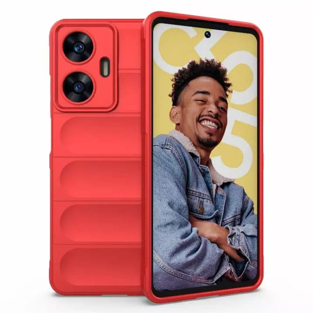 Калъф за Xiaomi Poco M8 Pro / Redmi Note 15 Pro+ 5G, Techsuit, Magic Shield, Червен