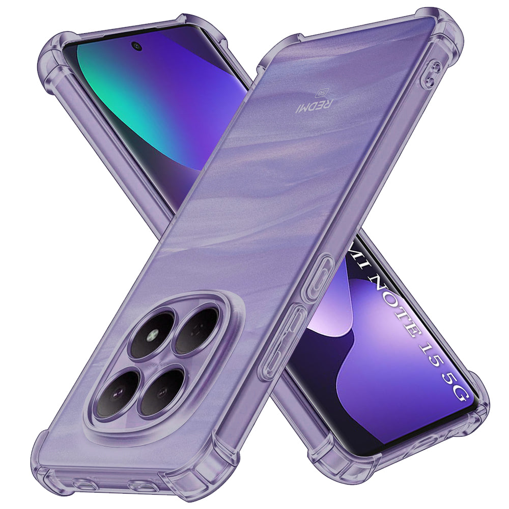 Калъф за Xiaomi Poco M8 / Redmi Note 15 5G / Note 15 4G, Techsuit, Shockproof Clear, Димен