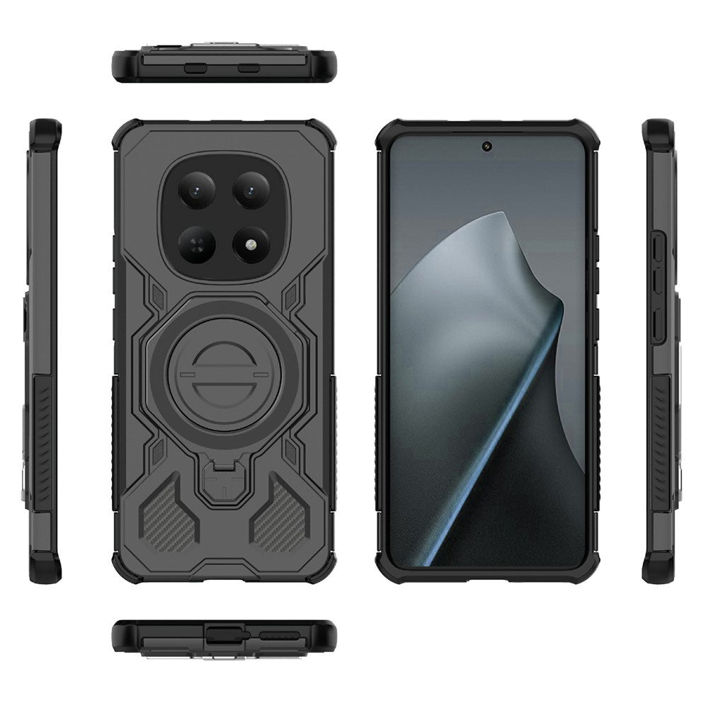 Калъф за Xiaomi Poco M8 / Redmi Note 15 5G, Techsuit, Carbon Shield Pro, Бял