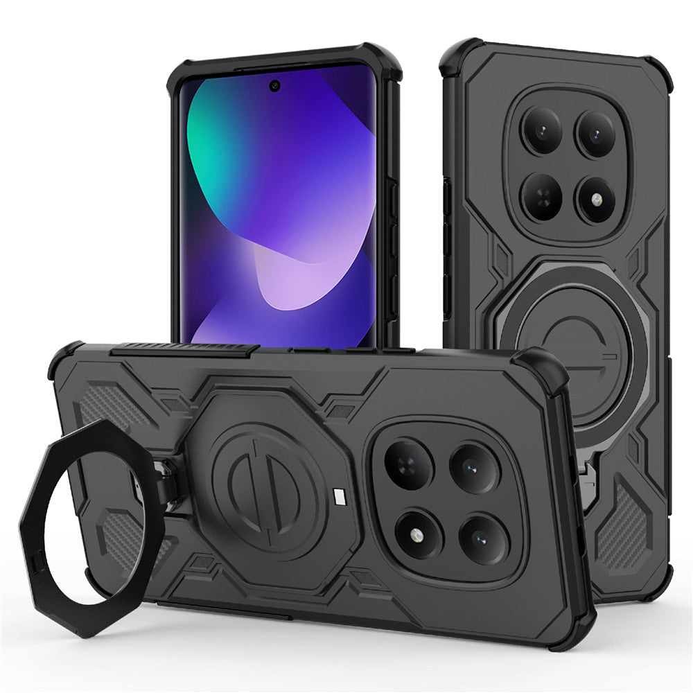 Калъф за Xiaomi Poco M8 / Redmi Note 15 5G, Techsuit, Carbon Shield Pro, Черен