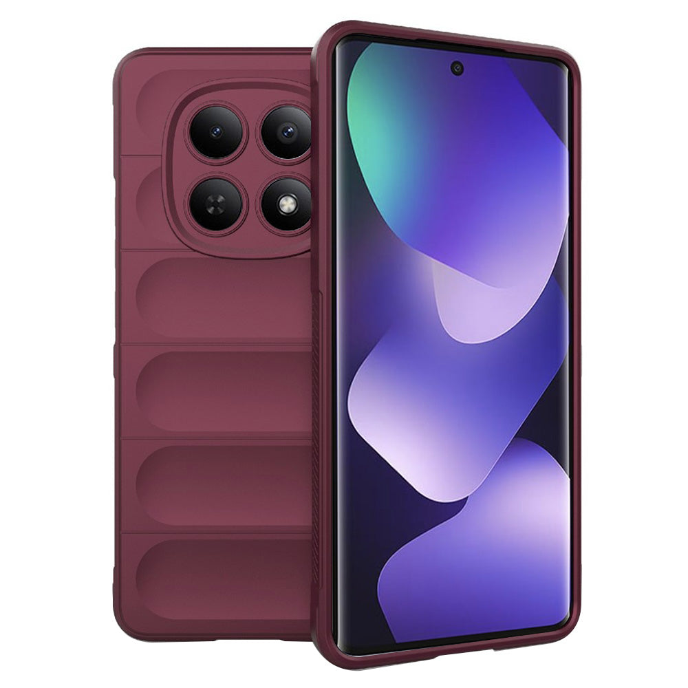 Калъф за Xiaomi Poco M8 / Redmi Note 15 5G, Techsuit, Magic Shield, Вишнев