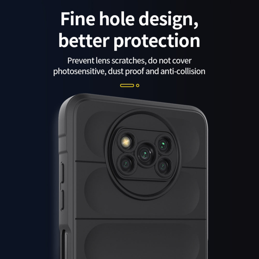 Калъф за Xiaomi Poco X3 Pro / X3 NFC / X3, Techsuit, Magic Shield, Черен