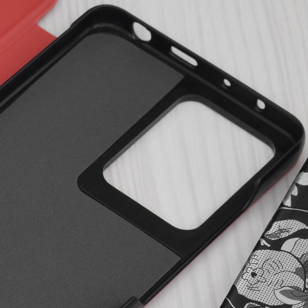 Калъф за Xiaomi Poco X5 Pro / Redmi Note 12 Pro 5G, Techsuit, eFold, Червен