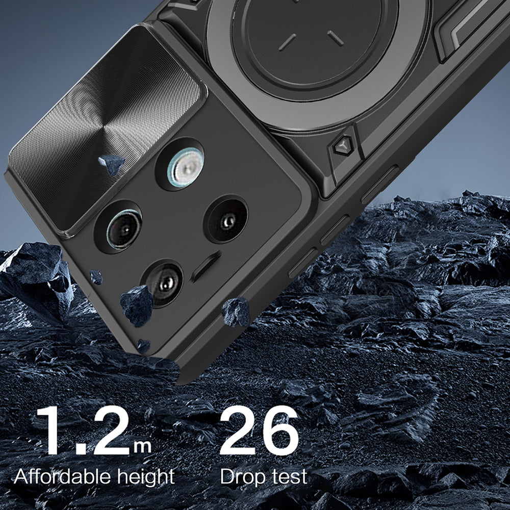 Калъф за Xiaomi Poco X6 / Note 13 Pro 5G, Techsuit, CamGuard Pro, Черен