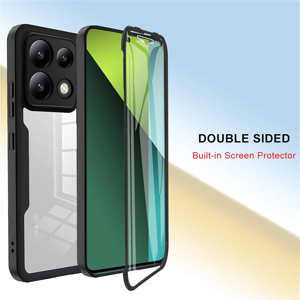 Калъф за Xiaomi Poco X6 / Note 13 Pro 5G, Techsuit, ColorVerse 360, Черен