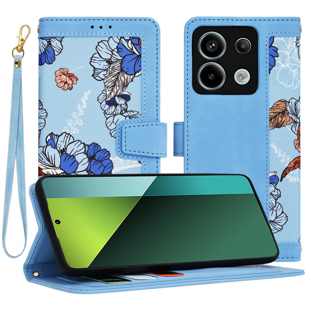 Калъф за Xiaomi Poco X6 / Note 13 Pro 5G, Techsuit, FlipCraft, Син