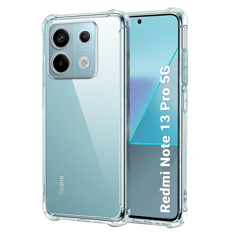 Калъф за Xiaomi Poco X6 / Note 13 Pro 5G, Techsuit, противоударен прозрачен