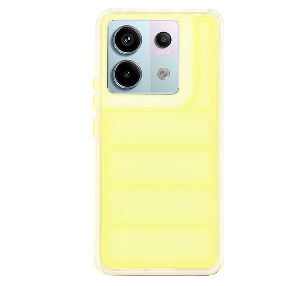 Калъф за Xiaomi Poco X6 / Note 13 Pro 5G, Techsuit, Wave Shield, Жълт
