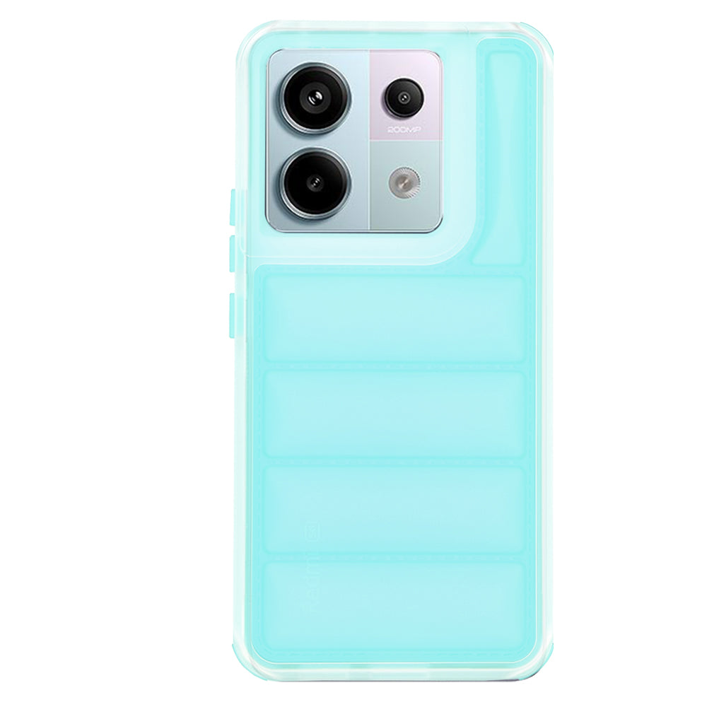 Калъф за Xiaomi Poco X6 / Note 13 Pro 5G, Techsuit, Wave Shield, Тюркоаз