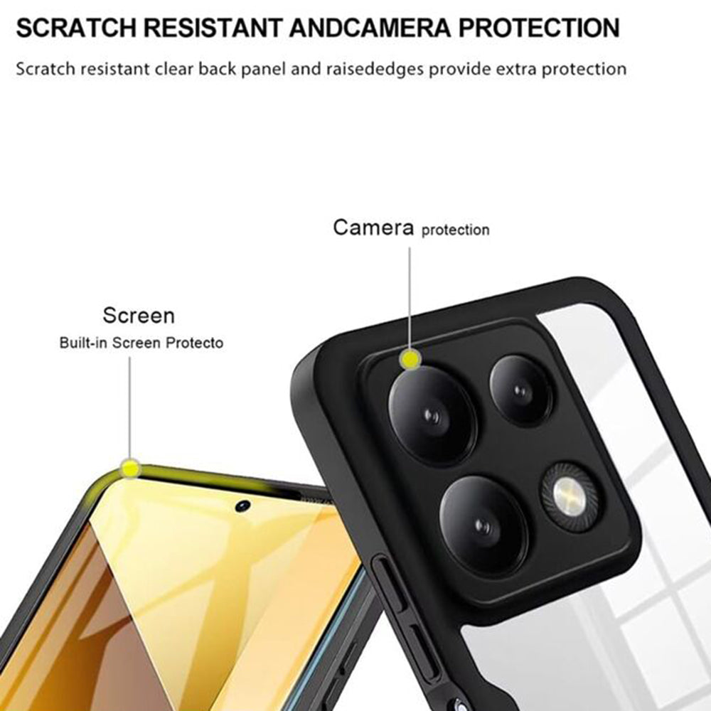 Калъф за Xiaomi Poco X6 Pro, Techsuit, ColorVerse 360, Розов