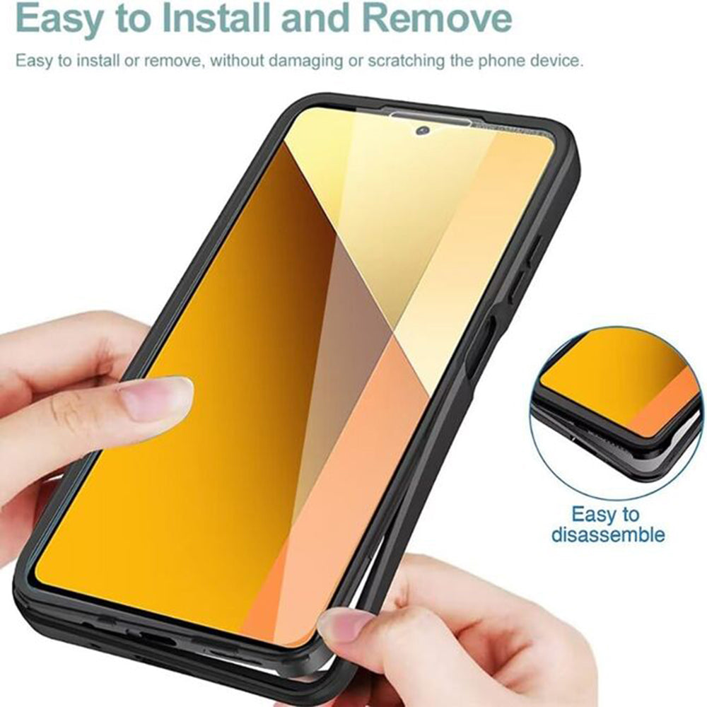 Калъф за Xiaomi Poco X6 Pro, Techsuit, ColorVerse 360, Розов