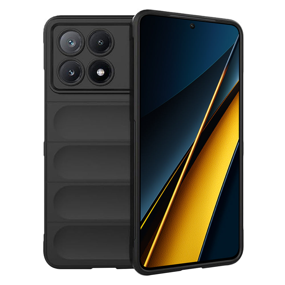 Калъф за Xiaomi Poco X6 Pro, Techsuit, Magic Shield, Черен