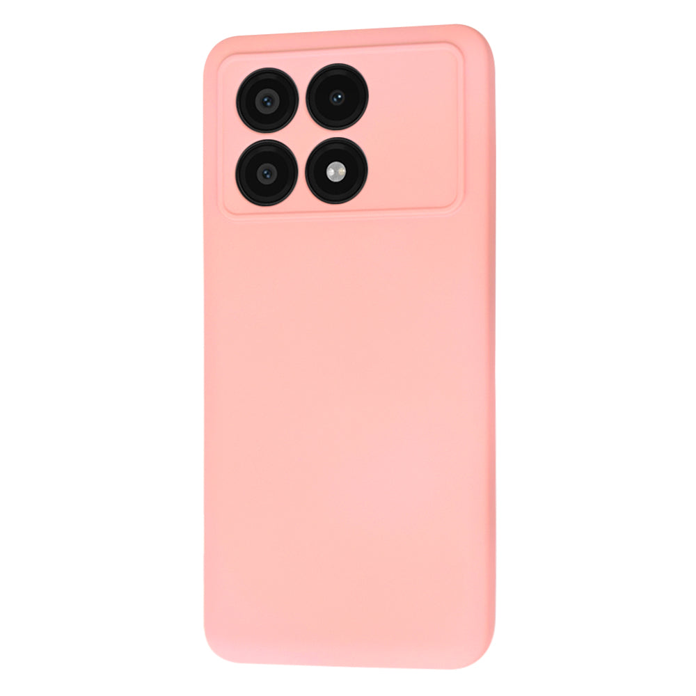 Калъф за Xiaomi Poco X6 Pro, Techsuit, SoftFlex, Светлорозов