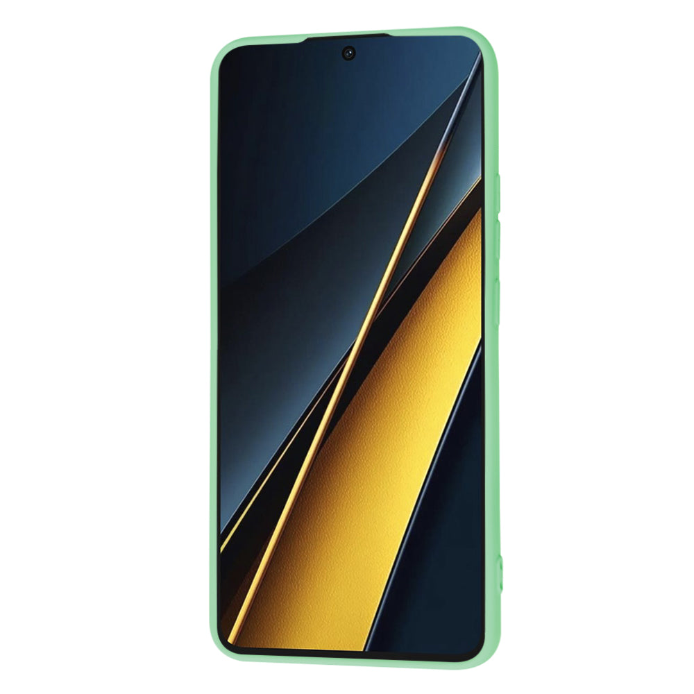 Калъф за Xiaomi Poco X6 Pro, Techsuit, SoftFlex, Светлозелен