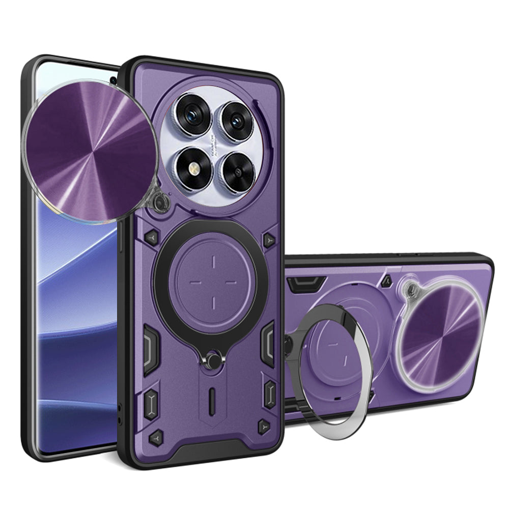Калъф за Xiaomi Poco X7 / Note 14 Pro 5G, Techsuit, CamGuard Pro, Лилав