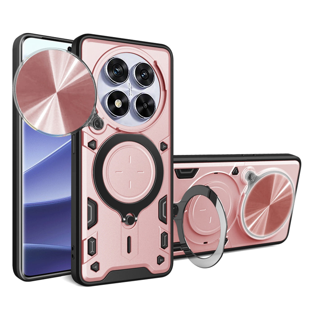 Калъф за Xiaomi Poco X7 / Note 14 Pro 5G, Techsuit, CamGuard Pro, Розово злато