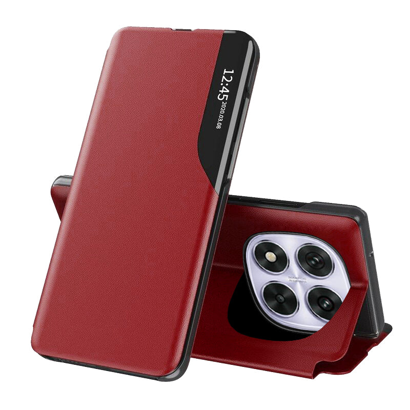 Калъф за Xiaomi Poco X7 / Note 14 Pro 5G, Techsuit, eFold, Червен