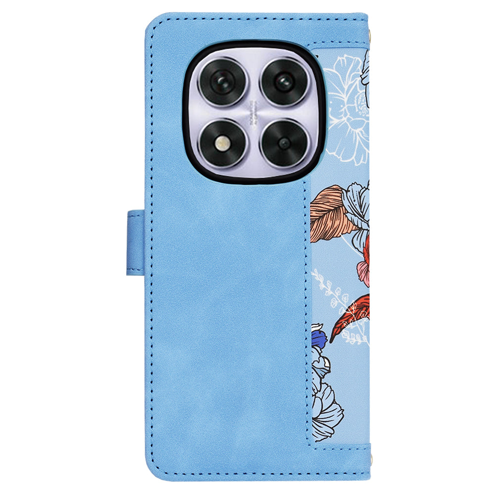 Калъф за Xiaomi Poco X7 / Note 14 Pro 5G, Techsuit, FlipCraft, Син