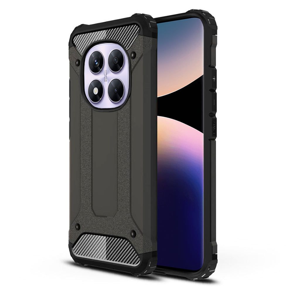 Калъф за Xiaomi Poco X7 / Note 14 Pro 5G, Techsuit, Hybrid Armor, Черен