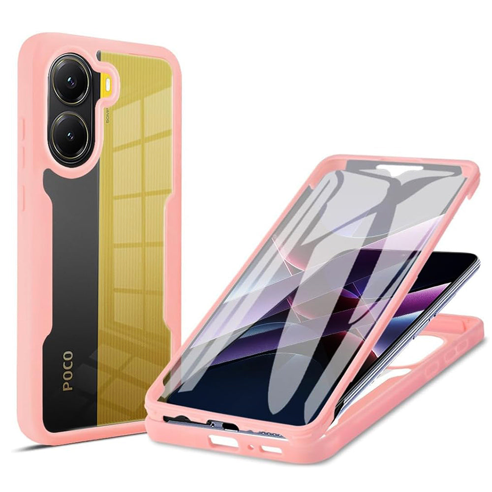 Калъф за Xiaomi Poco X7 Pro, Techsuit, ColorVerse 360, Розов