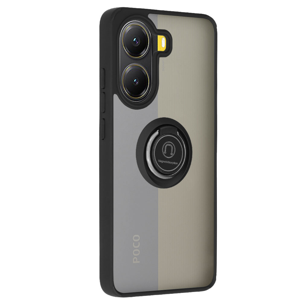 Калъф за Xiaomi Poco X7 Pro, Techsuit, Glinth, Черен