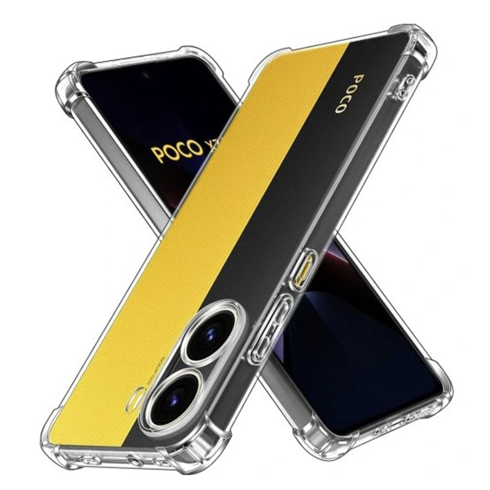 Калъф за Xiaomi Poco X7 Pro, Techsuit, Shockproof Clear, Прозрачен