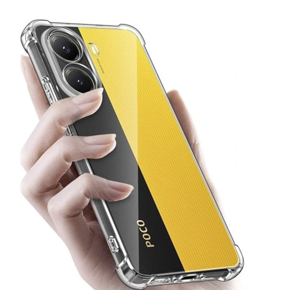 Калъф за Xiaomi Poco X7 Pro, Techsuit, Shockproof Clear, Прозрачен