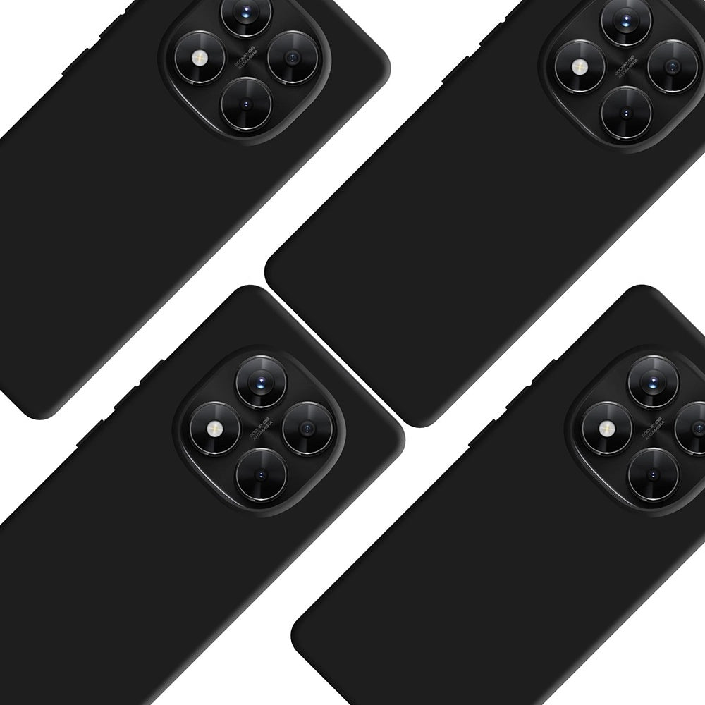 Калъф за Xiaomi Poco X7 / Redmi Note 14 Pro 5G, 3MK, Матиран Черен