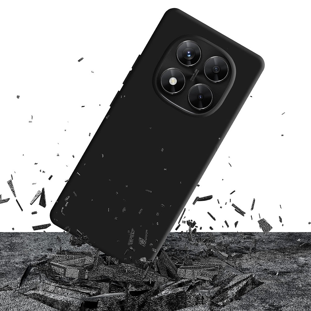 Калъф за Xiaomi Poco X7 / Redmi Note 14 Pro 5G, 3MK, Матиран Черен
