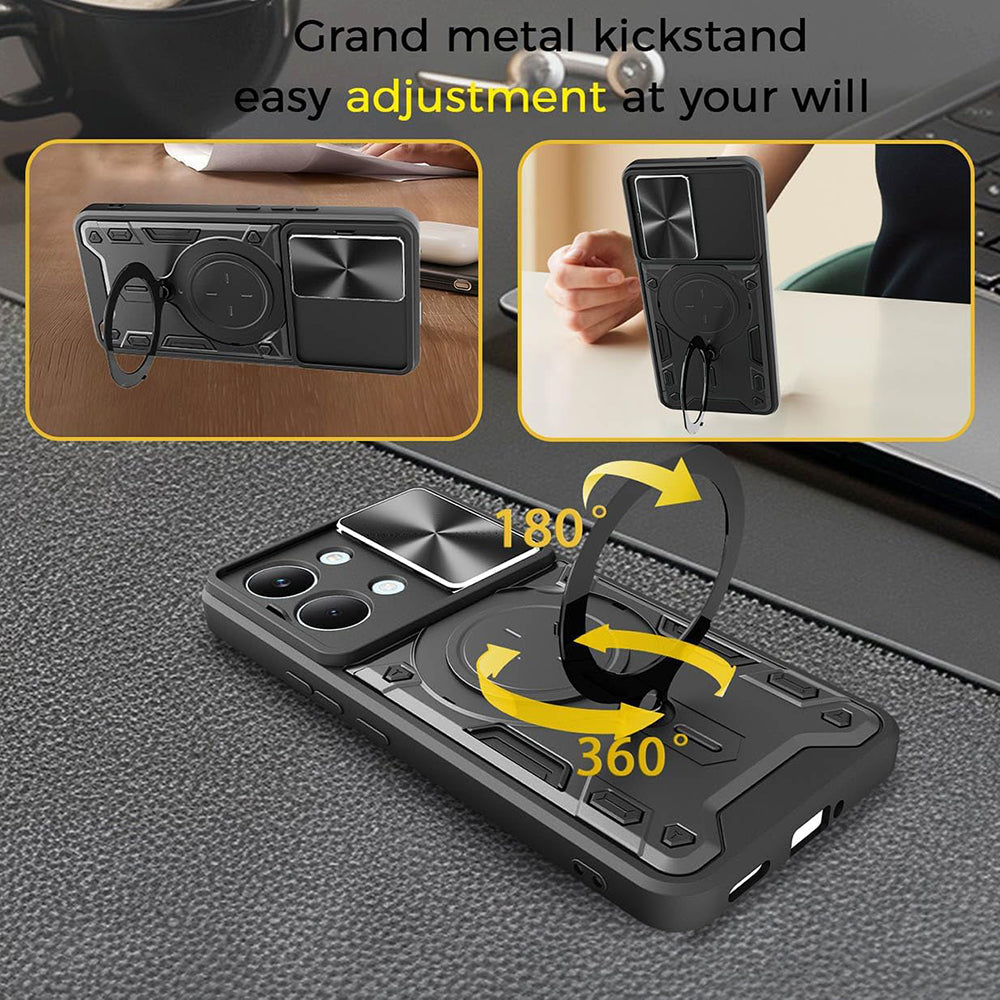 Калъф за Xiaomi Poco X8 Pro Max, Techsuit, CamGuard Pro, Син