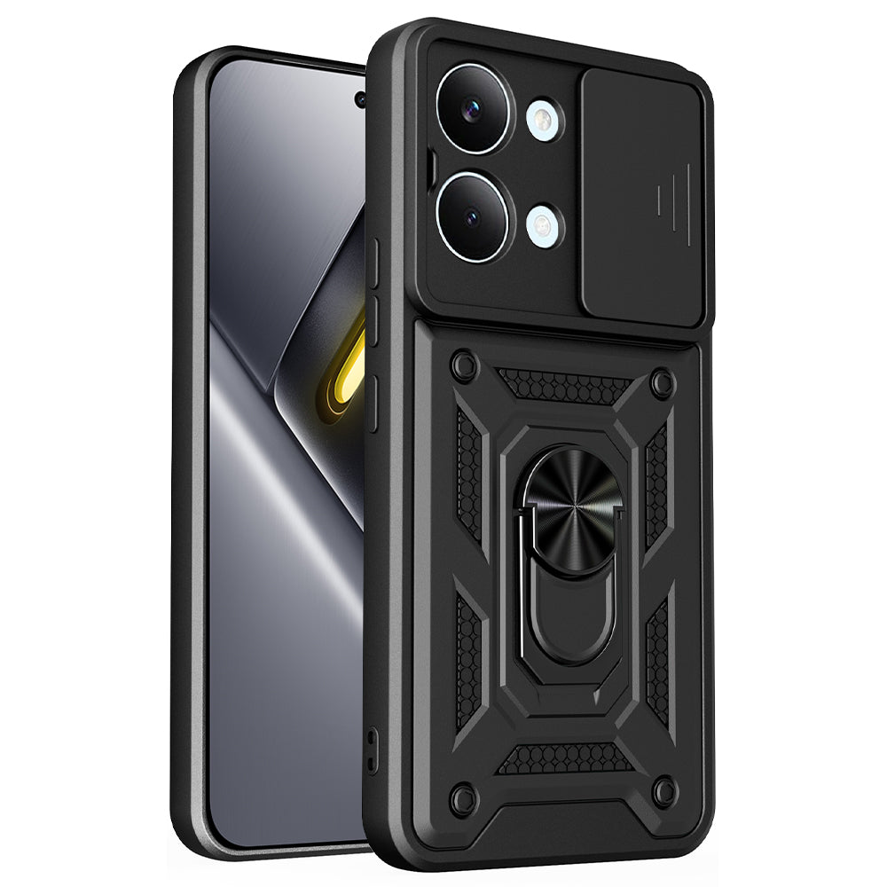 Калъф за Xiaomi Poco X8 Pro Max, Techsuit, CamShield, Черен