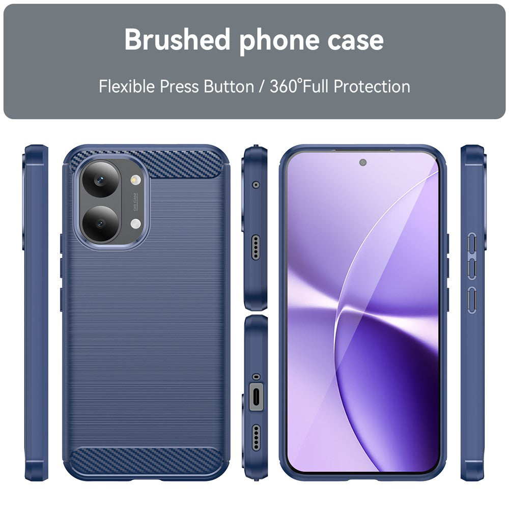 Калъф за Xiaomi Poco X8 Pro Max, Techsuit, Карбон, Син