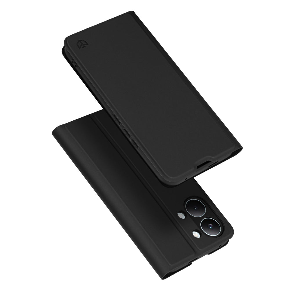 Калъф за Xiaomi Poco X8 Pro Max, Techsuit, Magskin Book, Черен