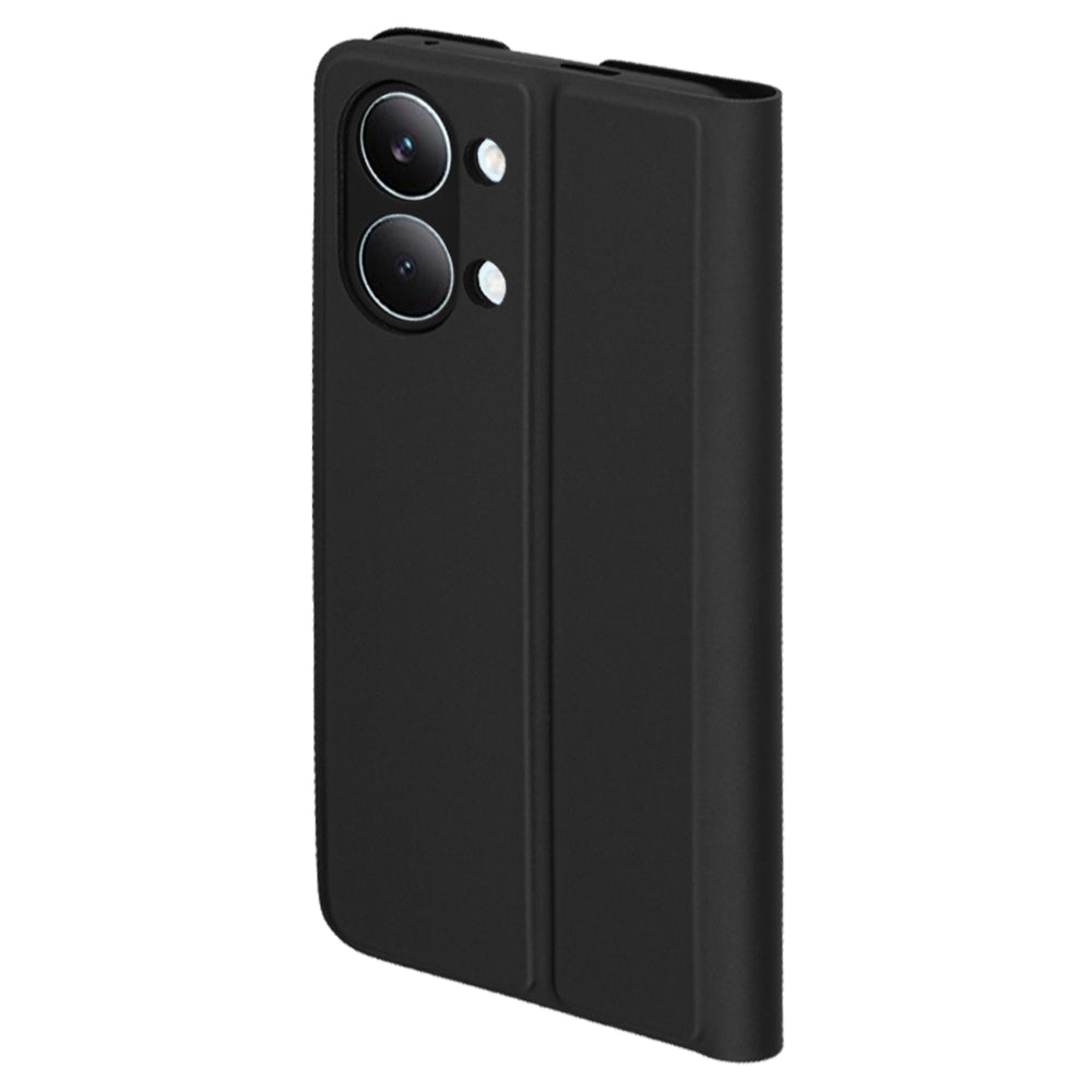 Калъф за Xiaomi Poco X8 Pro Max, Techsuit, Magskin Book, Черен