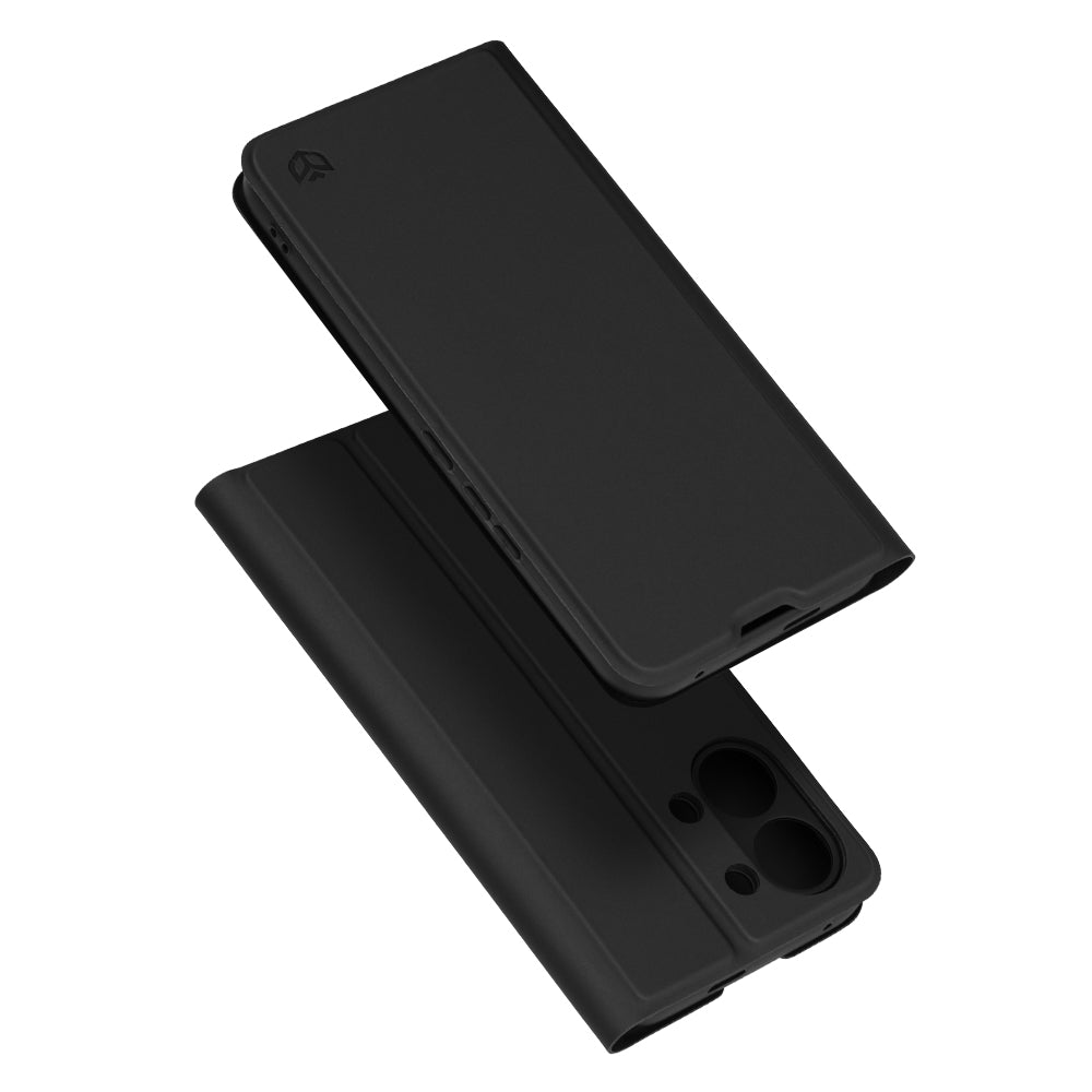 Калъф за Xiaomi Poco X8 Pro Max, Techsuit, Magskin Book, Черен